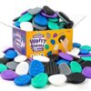 Fidget Toys Bulk for Adults: 72 Pack Sensory Worry Stones - Hard Textured Calming Stones for Stress Relief - Bulk Classroom Prizes Autism ADHD Tools - Quiet Sensory Fidget Gifts for Adults Teens