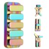 Fidget Toys for Adults - Creative Magnetic Haptic Fidget Clicker with 3 Noise Levels Loud-Quiet EDC Fidgette Toys Adults Office Fidget Toys Relief Stress Anxiety Valentines Day Gifts for Her