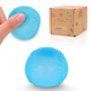 Fidget Toys Stress Balls for Kids & Adults - Squishy Ball Squeeze Toys, Stretchy Squeeze Stress Relief Squishy Ball for Anxiety/Therapy/Classroom, Squishy Toys Sensory Toys(Blue Baseball)