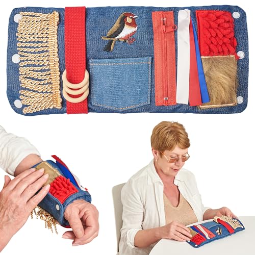 Fidget Wrist | Activities for Dementia | Dementia Products for Elderly | Anxiety Sleeve | Gifts and Activities for Seniors with Alzheimer’s or Dementia