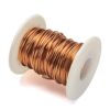 Fielect 18AWG Magnet Wire 1mm Inner Dia Enameled Copper Wire 65.6Ft Length Magnet Winding Wire 155℃ Magnetic Coil for Transformers Inductors, Electric Appliance