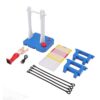 Figure Rotating Athlete Board Game Quiet Motor Tabletop Gymnastics Toy for Kids Family Party ABS Portable Battery or USB Powered