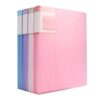 File Folders 60/80/100 Pages Assorted Pastel Colour Portable Document for Office School File folders