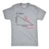 Find X T Shirt Nerdy Math Tee with Funny Design Grey XXL
