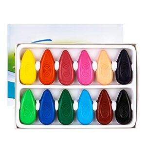 Finger Grip Coloured Washable Soomth Surface Anti-break Recommended Age 3 ＋ Home Kindergarten Graffiti Supplies Paint Acrylic Paint for Painting for Christmas for Beginners Adults