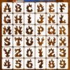 FINGERINSPIRE 36PCS Flame Letters Stencils with A Paint Brush 3.9x3.9inch A-Z Letter and 0-9 Number Stencils Plastic Alphabet Spray Paint Stencil Letters Theme Template for Painting on Wood Wall