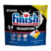 Finish Quantum Dishwasher Pods, Dishwasher Detergent Dish Soap, Lemon Scent, 84 Count