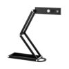 Fiocias Foldable Desktop and Wall Mount Document Camera Stand with Multi Joint Arm and Top Control Buttons Metal Folding Base for Classroom Demonstration Online Meetings Office