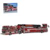Fire Truck Building Set with Extendable Ladder, Equipment Compartments