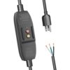 FIRMERST 15 Amp 15 Feet 3 Prong Extension Cord 14 Gauge 1875W Black