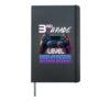 First Day of 3rd Grade Level Unlocked Back To School Hardcover Journal, Black