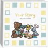 First Five Years Baby Book - Gender-Neutral Design, 77 Fill-In Pages, Hard Cover & Protective Box