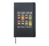 First Grade Is My Jam And I'm Here To Spread It Hardcover Journal, Black