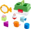 Fisher-Price Baby Toy Camping Friends Fishing Set with Net and 6 Blocks for Babies from 6 Months JLB85