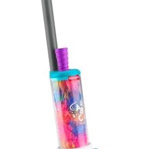 Fisher-Price Toddler Toy Laugh & Learn 2-in-1 Vacuum with Duster, Lights & Learning Songs for Pretend Play Kids Ages 2+ Years