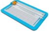 Fiskars Paper Cutter for Children from 6 Years, Safe Paper Cutter for Straight Cuts, Concealed Blade, 29.2 x 17.8 cm, Blue/Silver/Yellow, 1082504