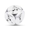 fiszdovb Gym Gifts for Women, Workout Gifts for Gym Lovers Women Who Work Out, Gym Rats Workout Dice for Exercise, Body Building Fitness Dice for Wife Girlfriend Friend Valentines Christmas Birthday