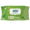 FitRight Aloe Fragrance-Free Personal Cleansing Wipes, 8" x 12", 100 Count