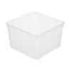 Fits Standard Pantry Shelves, Clear Acrylic Storage Bins for Dry Goods, 6L Open-Top Kitchen Organizers, 2-Pack