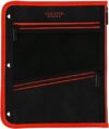 Five Star Pencil Pouch, Pen Case, 3-Pocket Zipper Pouch, Fits 3-Ring Binder, Random Color Shipped, 1 Count (50642)