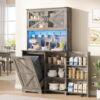 FiveWillowise Kitchen Pantry Storage Cabinet