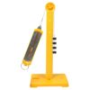 Fixed & Movable Combined Pulley System Demonstrator with Spring Dynamometer | PP Metal Frame Mechanical Advantage Labor-Saving Ratio Statics
