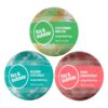 Fizz & Bubble Large Bath Fizzy Variety Pack 8 oz - 3 Pack (Cucumber Melon, Island Coconut, Pink Grapefruit)
