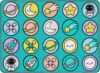 Flagship Carpets Cosmic Seating Classroom Science Rug for Children, Adventure Learning Area Rug for Preschool, Daycare & Playroom, Outer Space Design Carpet, USA Made, Blue - 6' x 8'4"