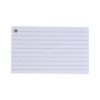 Flashcards Lined Indexes Cards Study Cards with Binding Rings Revisions Blanks Note for Vocabulary Learning Lined Indexes with Binding Rings