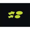 Floor Marking Tape,Solid, Green, 4 In W., 10 Mil Thickness, 50 Pk, 8Aee7