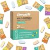flowcheer Multi Surface Cleaner Refills -24 Pack All Purpose Cleaning Refill Tablet-Makes 384 fl oz Bottles of Spray Cleaner for Household&Kitchen Cleaning (Mixed)