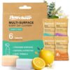 flowcheer Multi Surface Cleaner Refills -6 Pack All Purpose Cleaning Refill Tablet-Makes 96 fl oz Bottles of Spray Cleaner for Household&Kitchen Cleaning (mixed)