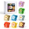 Flower Magnetic Clips, Strong Magnet Clips for Fridge, Whiteboard & Locker