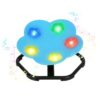 Flower Spinning Sensory Chair for Children with Autism & ADHD, 360° Swivel Seat with Lights & Music, 220 Lbs Capacity, Non-Slip Base for Balance & Coordination Training, Ages 3+, Blue