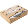 Foil Plastic Wrap Dispenser with Cutter, 3-Layer Wrap Dispenser for Parchment Wax Paper Aluminum Foil, Wood Wrap Dispenser for Kitchen And Walls