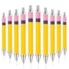 FOIMAS 30pcs Teacher Pens Bulk Back to School Pen Cute Ballpoint Pens Best Teaching Thank You Gifts for Office School Preschool Back to School Stationery Supply, Pink & Yellow
