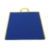 Foldable Felt Flannel Board for Flexible Teaching, Portable Double Sided Design for Early Learning, 44 X 43.5cm, Perfect for Parents & Teachers (Blue Green)