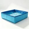 Foldable Kids Sandbox, Portable Outdoor Sand Play Tray Small Sandbox, 2 Pcs