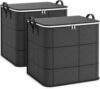 Foldable Storage Bag with Reinforced Handles, Spacious Moving Storage Bin