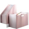 Folder 2-Piece 13-Pocket A4 File Folders with Labels Desktop Expandable Folder Large Portable Organizer