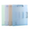 Folder 4pcs Transparent Folders Organization Carrying Case for School Office