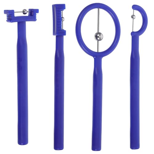 FOMIYES 4pcs Tongue Tip Training Tool for Kids Speech Rehabilitation Training Device Oral Muscle Exerciser Tongue Exerciser for Speech Therapy