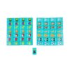 Fonowx 36 Pieces Wood Logical Training Game Cognition Skills Fine Motor Skill Fruit and Animals Puzzle for Preschool