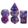 Fonowx 7 Pieces Polyhedral Dice Set Dice Board Game Table Table Game Kids Teens Acrylic Material Suitable for Families Adults Gift Giving