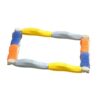 Fonowx Balance Beam and Stepping Stones for Kids Stepping Stones for Kids Sensory Toy Multiple Obstacle Course for Game Learning Toy, Style C