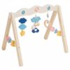 Fonowx Children Fitness Stand Wooden Activity Frame with Arch for Hanging Toys Beech Wood Aesthetic Fits Modern Decor and Play Suitable for Nursery Newborn Gentle Daily routines