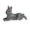 Fonowx Figurine Simulation Bunny Animal Figure Educational PVC Material Model Toy Suitable for Preschool Learning Room Decoration, Style F
