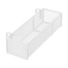 Fonowx Hanging Storage Basket Bedside Storage Organizer Mesh Shelf Hang on Metal Construction Iron Material Suitable for Dormitory Home Apartment , XL