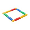 Fonowx Kids Stepping Stones, Multiple Obstacle Course Indoor and, 12Pcs Rainbow