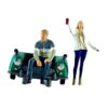 Fonowx Miniature Figures 1/64 Scale Mini People Model Set Resin Painted Figures Doll Ornaments Photography Props Desktop Decor Suitable for Diorama Building